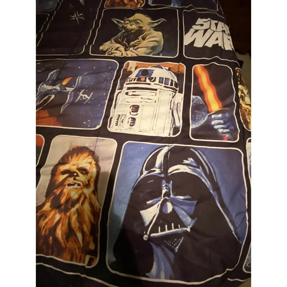 Vintage Star Wars Empire Strikes Back Comforter Twin/ Full 72x86 Jay Franco